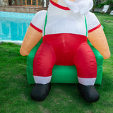 Stockholm Airpower Couch Potato Santa Inflatable 1.82M