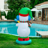 Stockholm Airpower Snowman Rocker Inflatable 1.8M