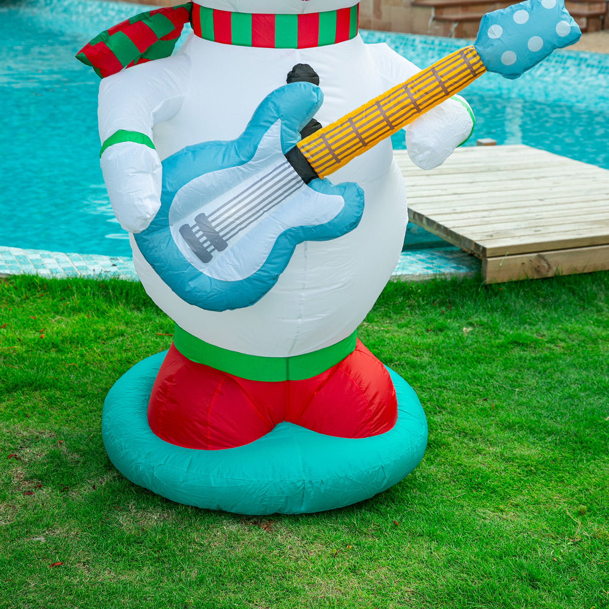 Stockholm Airpower Snowman Rocker Inflatable 1.8M