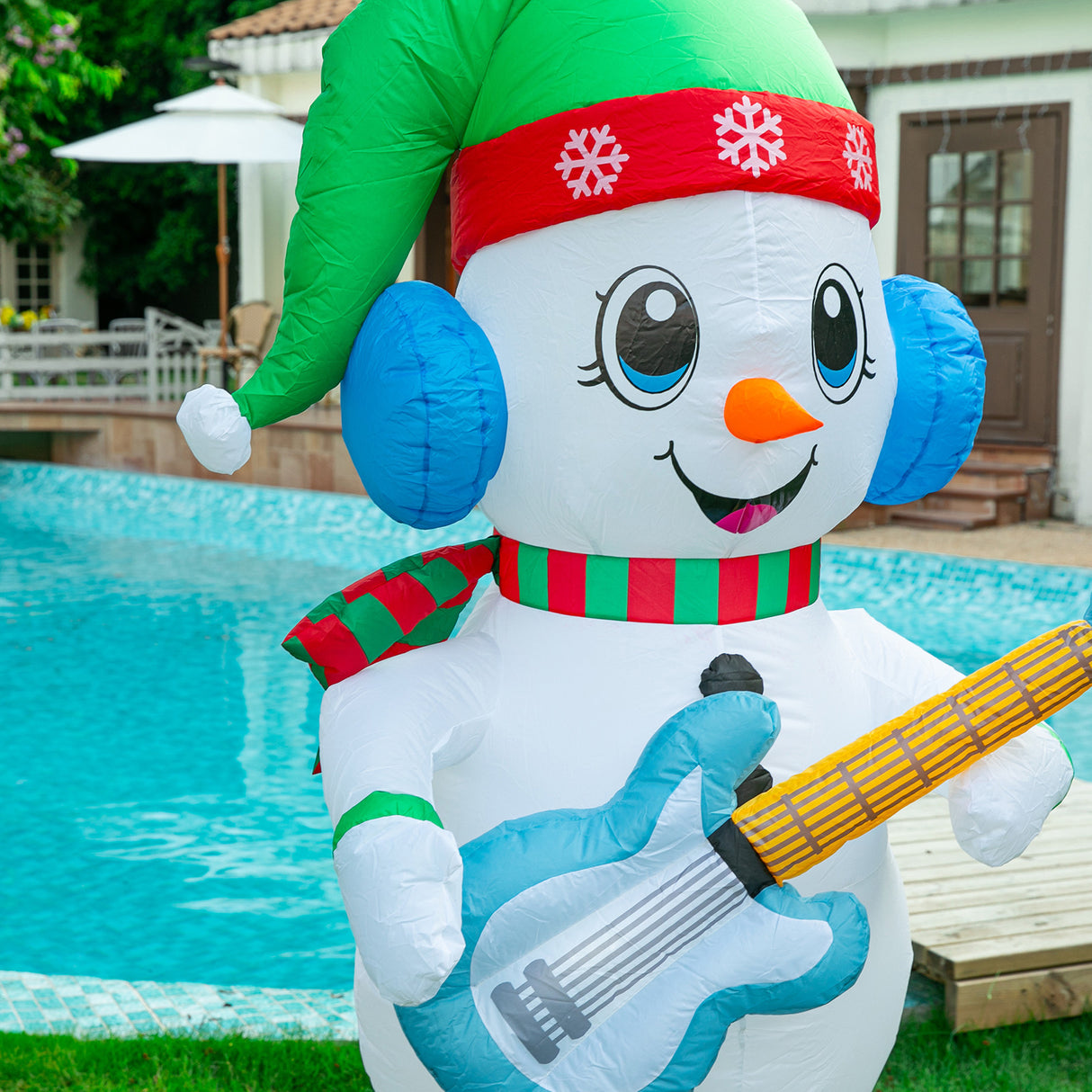 Stockholm Airpower Snowman Rocker Inflatable 1.8M