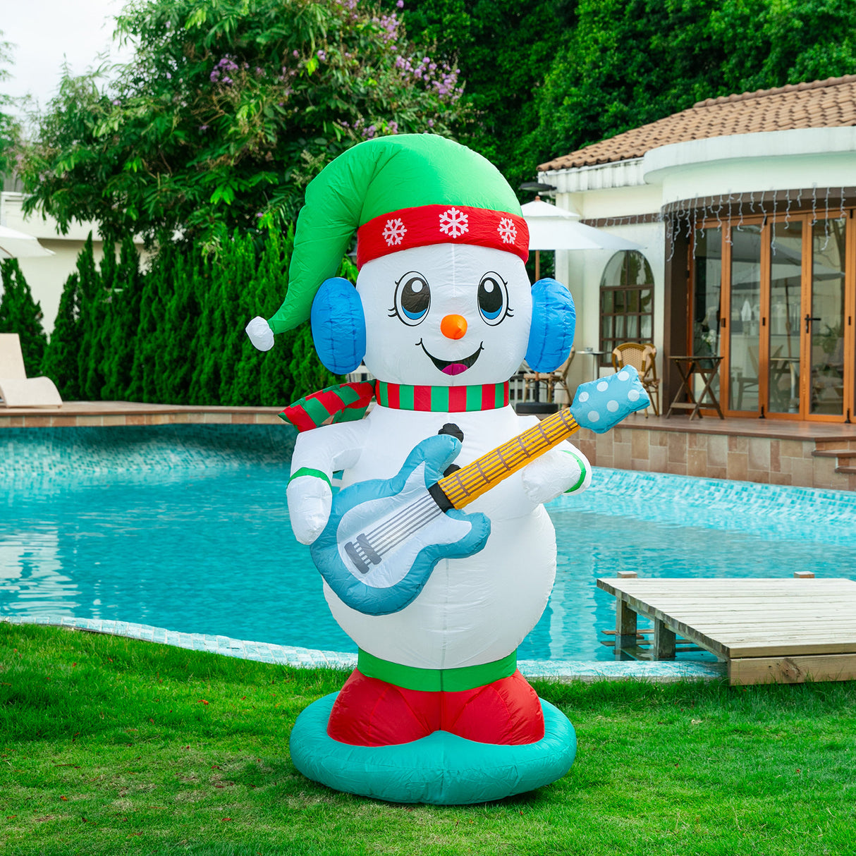 Stockholm Airpower Snowman Rocker Inflatable 1.8M