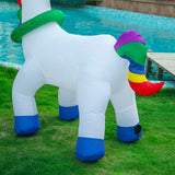 Stockholm Airpower Christmas Unicorn RGB Inflatable 1.8M