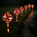 Stockholm Christmas Lights Path LED Lollipop Warm White 6pc