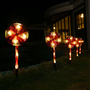 Stockholm Christmas Lights Path LED Lollipop Warm White 6pc