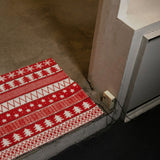 Stockholm Christmas Lights Motif Musical Speaker Door Mat