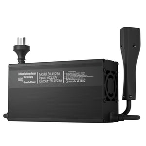 VoltX 48V 15A Golf Cart Battery Charger for EZGO TXT & RXV, 1500W IP67 Waterproof