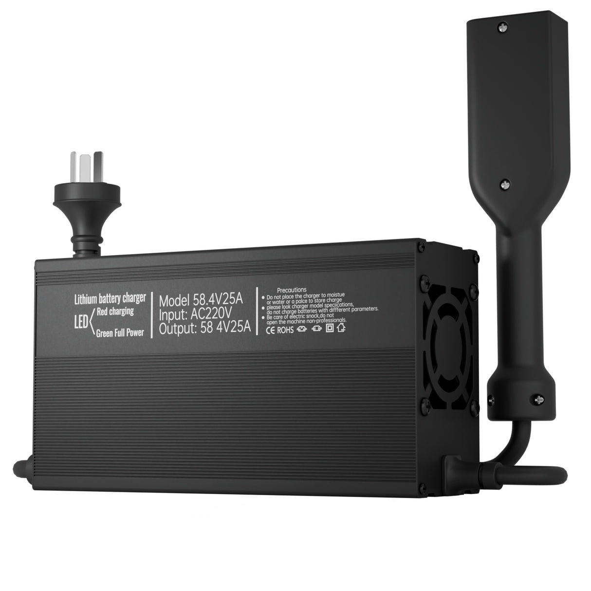 VoltX 48V 15A Golf Cart Battery Charger for EZGO TXT, 1500W IP67 Waterproof