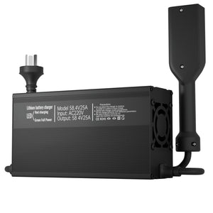 VoltX 48V 15A Golf Cart Battery Charger for EZGO TXT, 1500W IP67 Waterproof