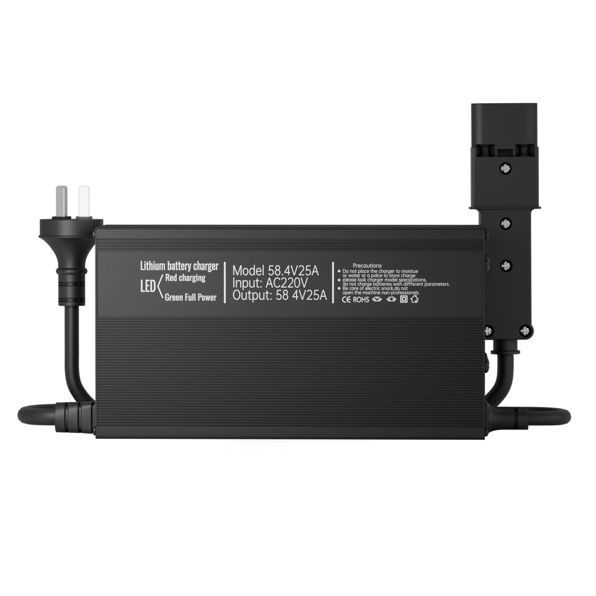 VoltX 48V 15A Golf Cart Battery Charger for Yamaha G19 & G22, 1500W IP67 Waterproof
