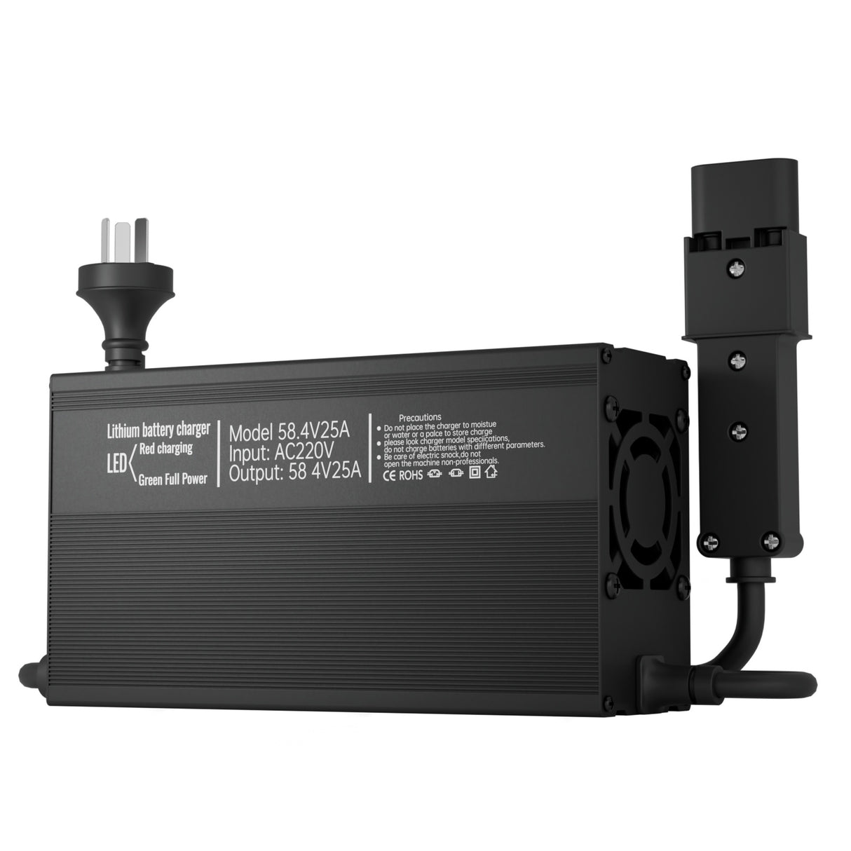VoltX 48V 15A Golf Cart Battery Charger for Yamaha G19 & G22, 1500W IP67 Waterproof