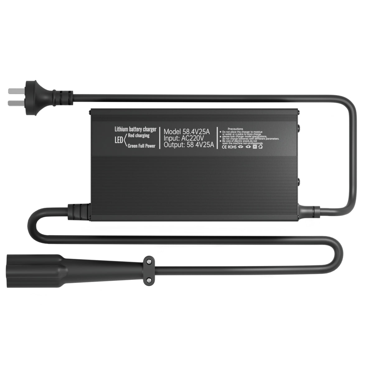 VoltX 48V 15A Golf Cart Battery Charger for Yamaha G29, 1500W IP67 Waterproof
