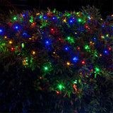 Stockholm Solar Net Light LED PVC String Xmas Party Garden Lamp Multicolour 150pc