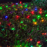 Stockholm Solar Net Light LED PVC String Xmas Party Garden Lamp Multicolour 150pc