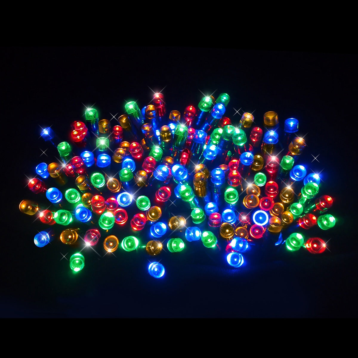 Stockholm Christmas Lights 1000 LEDs Flashing Multi Reel w/ Timer