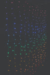 Stockholm Led Flashing Rainbow Curtain Lights - Multi Colour