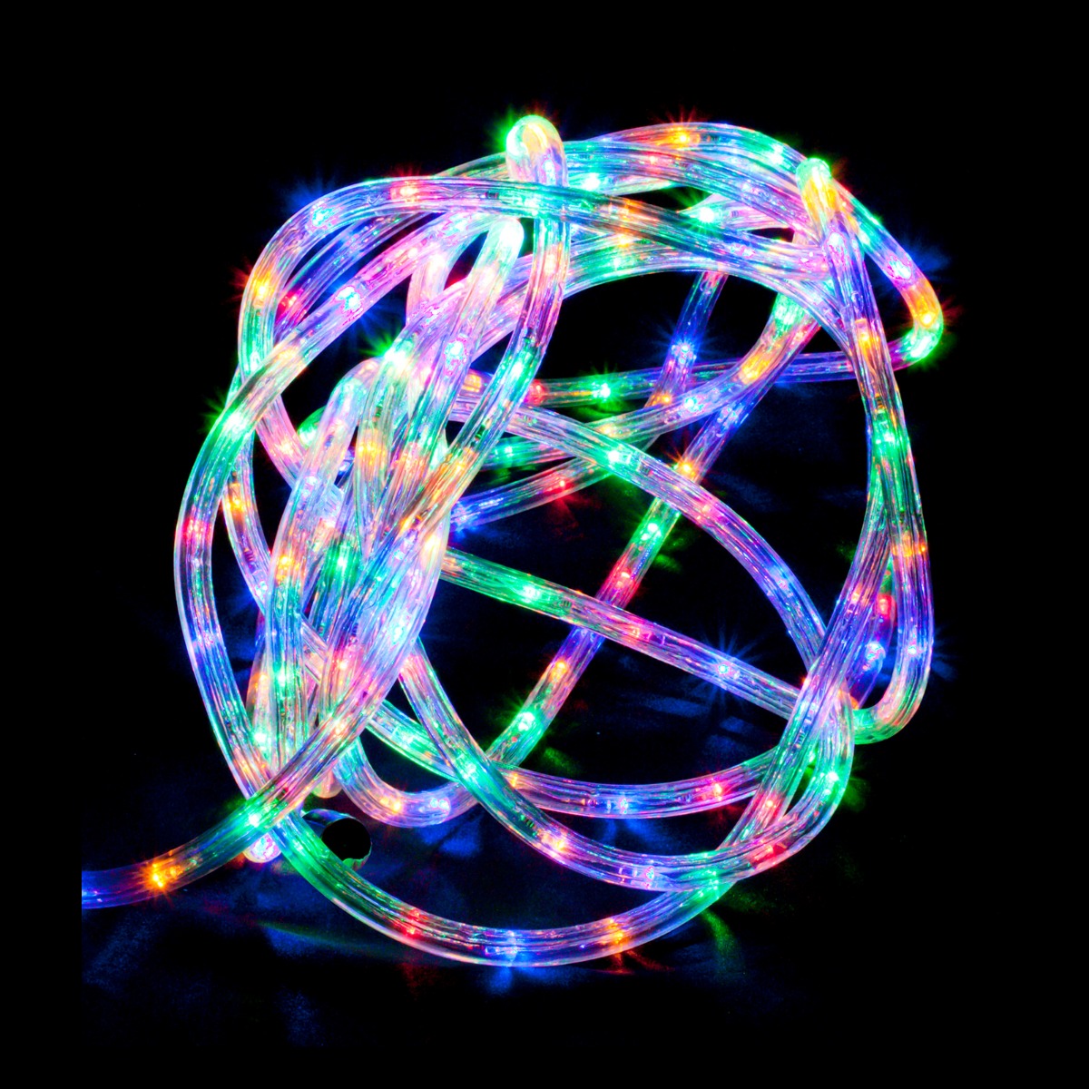 Stockholm Christmas Lights LED Ropelight Multi Colour LEDs Flash Xmas Decor