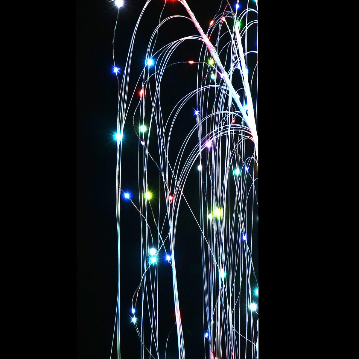 Stockholm Christmas Tree Xmas Lights Willow Tree Color Change 1.2m RGB 180 LEDs