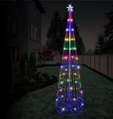 Stockholm Christmas Lights Xmas Tree Strand Flashing Light Multi Color 264 LEDs