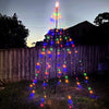 Stockholm Christmas Lights Xmas Tree Fairy Teepee Tree Star 3m Multi Color LED