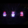 Stockholm Christmas Lights Xmas Path Light Disco 3pc 48cm LED Decoration